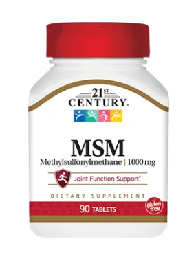 21St Century MSM 1000mg