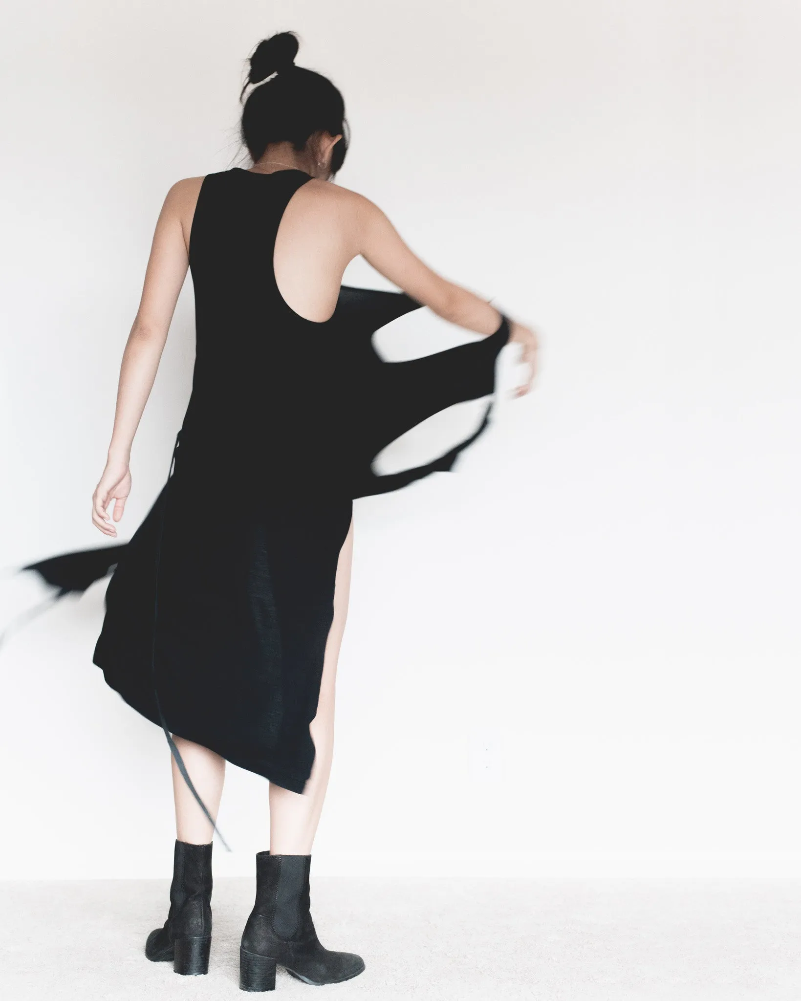 Ann Demeulemeester SS00 Wrap Dress