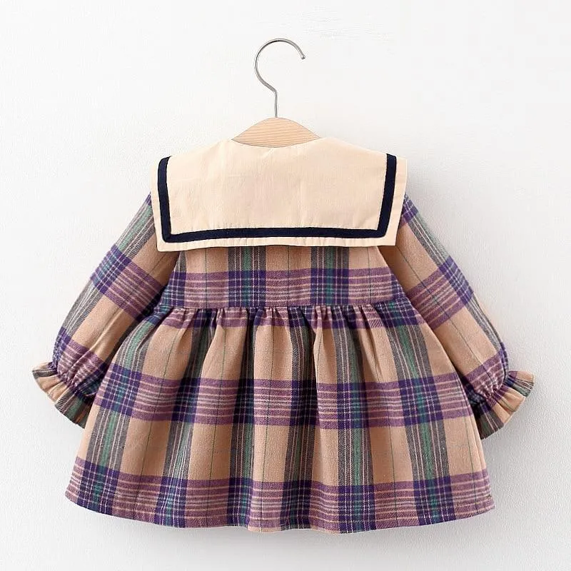 Baby Girl Fall Fashion Cute Long Sleeve Dresses