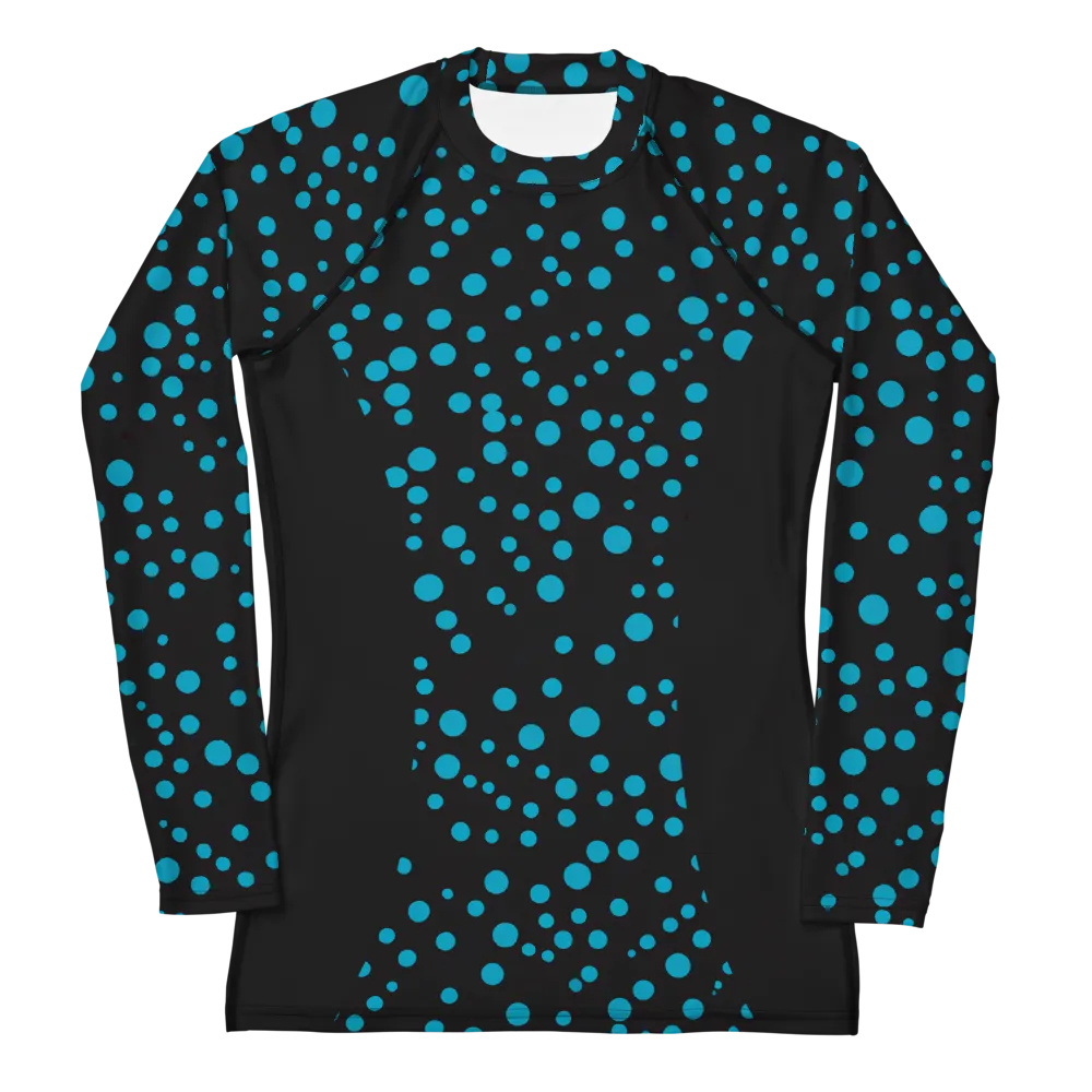 Beautiful Bioluminescence Women's Rash Guard