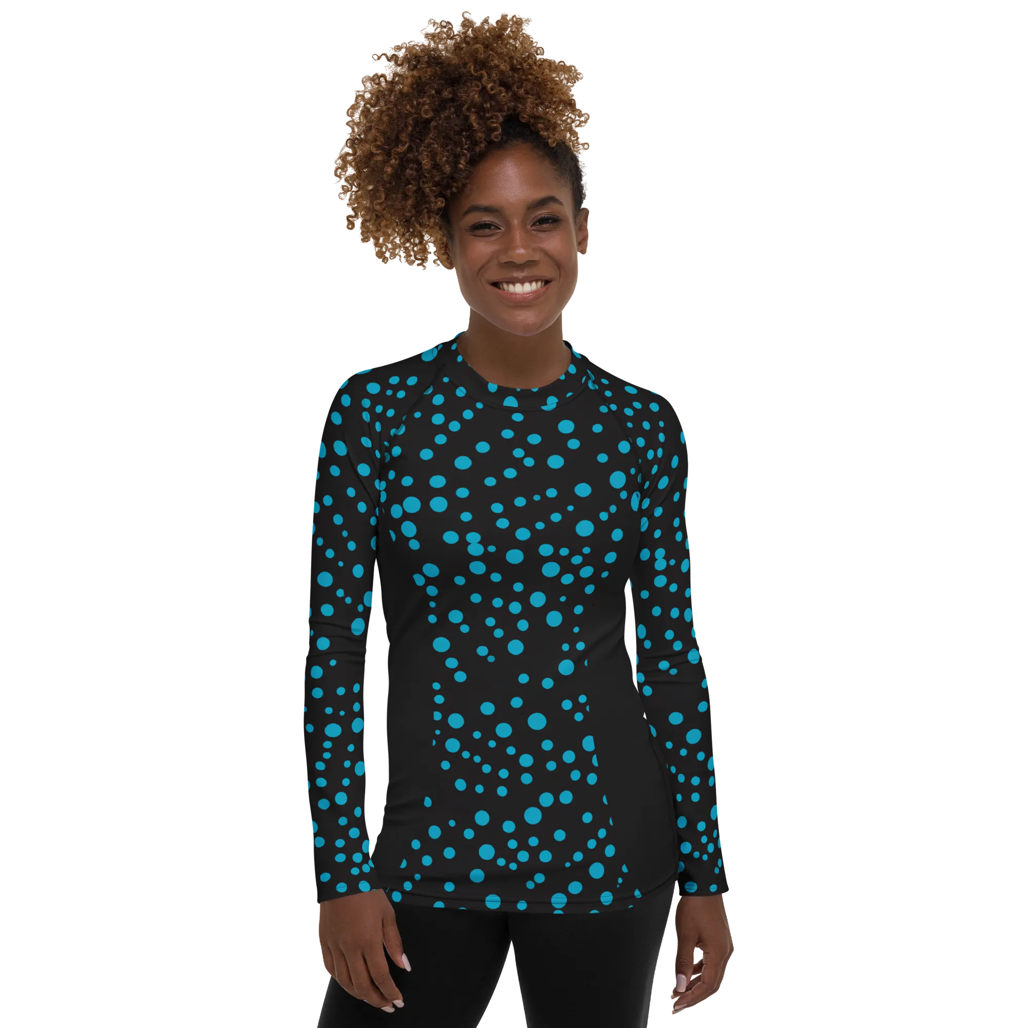 Beautiful Bioluminescence Women's Rash Guard