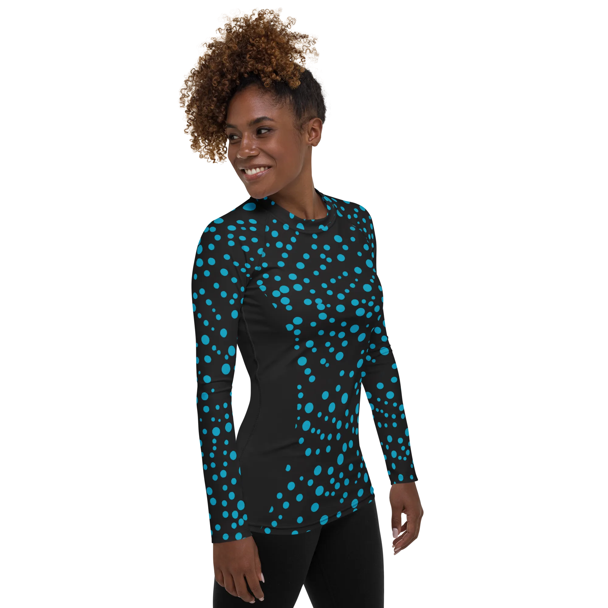 Beautiful Bioluminescence Women's Rash Guard