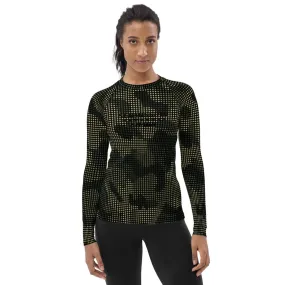 Camo Flow ~ Women's Rash Guard