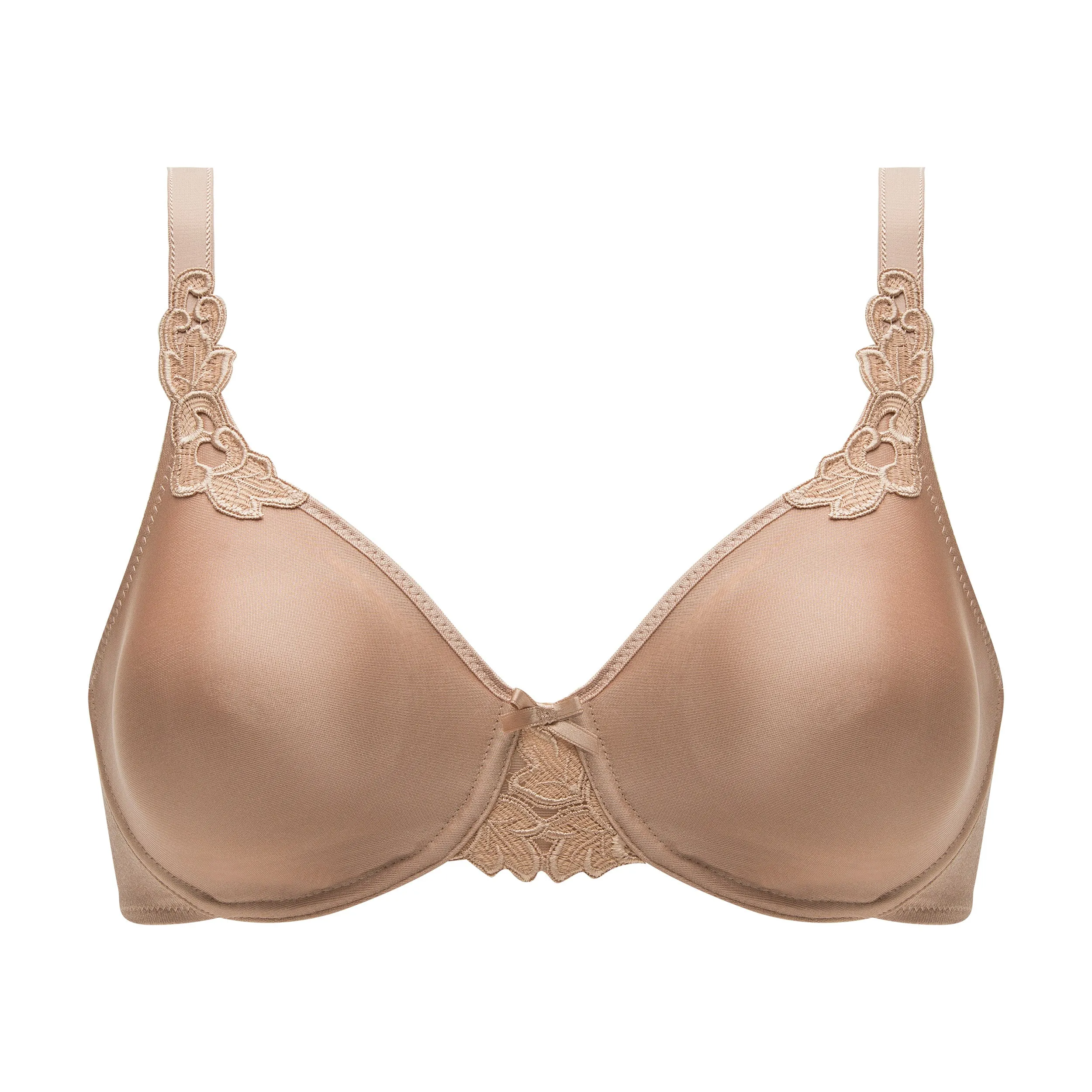 Chantelle Covering Molded Bra - Hedona - Black , Nude