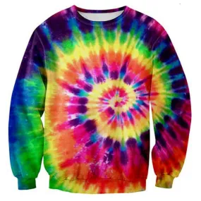 Dank Master Colorful Tie Dye Sweatshirt