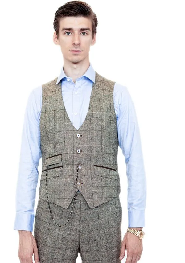 Dublin Oak Tweed Check Suit | Check Suit | Wedding Wear | Office Wear