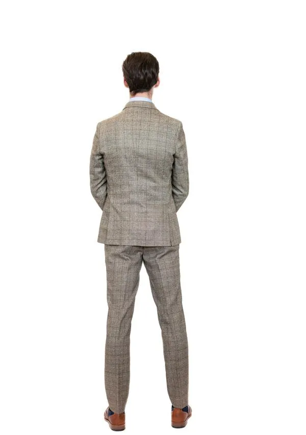 Dublin Oak Tweed Check Suit | Check Suit | Wedding Wear | Office Wear