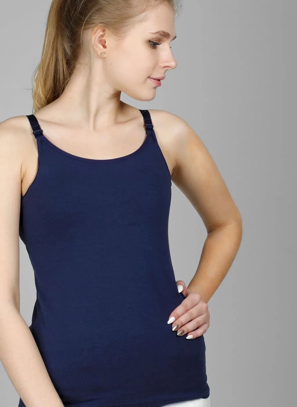 Lovemère Basics Nursing Camisole with Built-In Bra