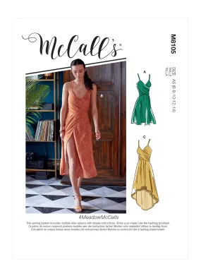 McCall's Pattern M8105 Misses' Dresses