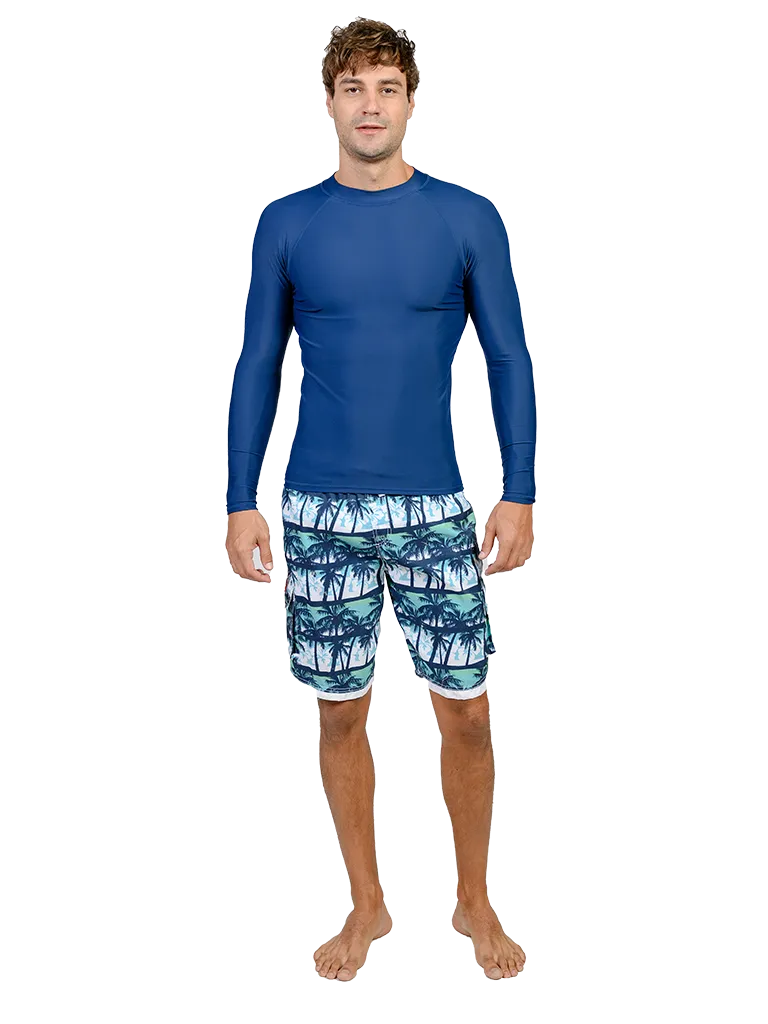 Mens Long sleeve rash guards