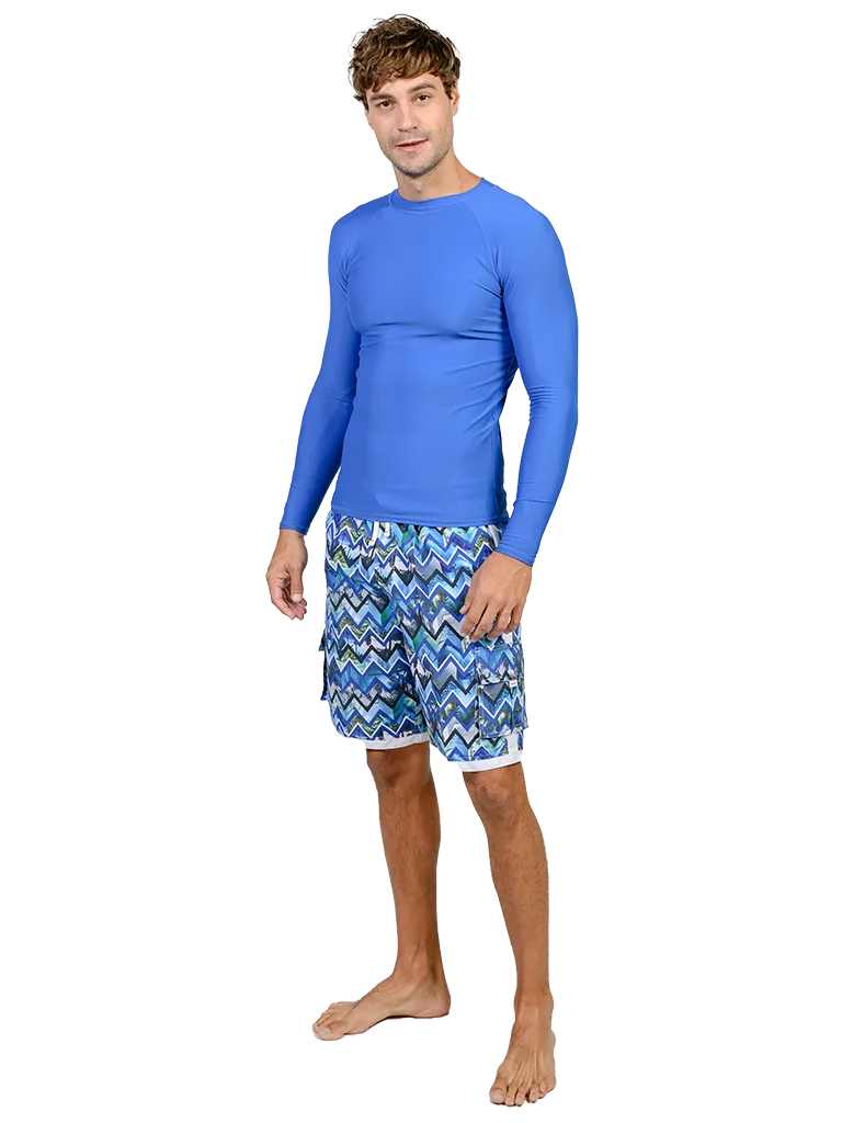 Mens Long sleeve rash guards