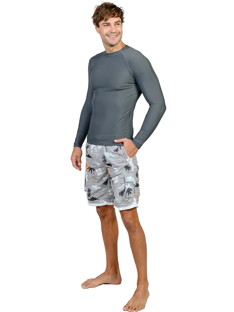 Mens Long sleeve rash guards