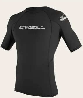 O'neill Basic UPF 50  S/S Rash Guard BLK