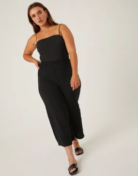 Plus Size Flowy Woven Pants