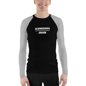 Silver SS Premium Standard ~ Men's BJJ Rash Guard