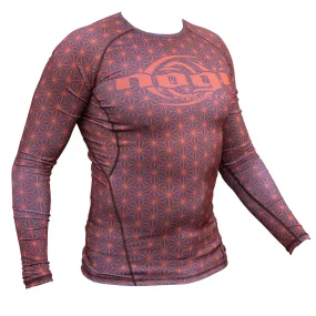 Spectral Long Sleeve Rank Rashguard - Brown (LS)