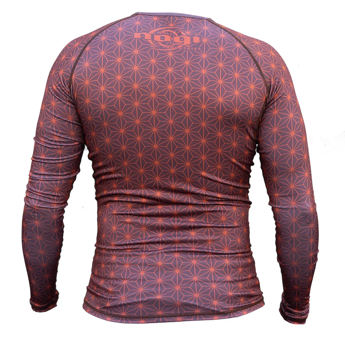 Spectral Long Sleeve Rank Rashguard - Brown (LS)