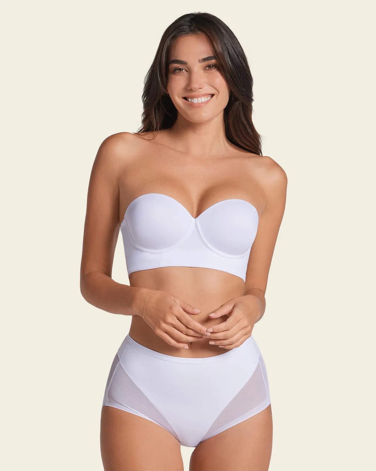 Strapless Bra with Underwire