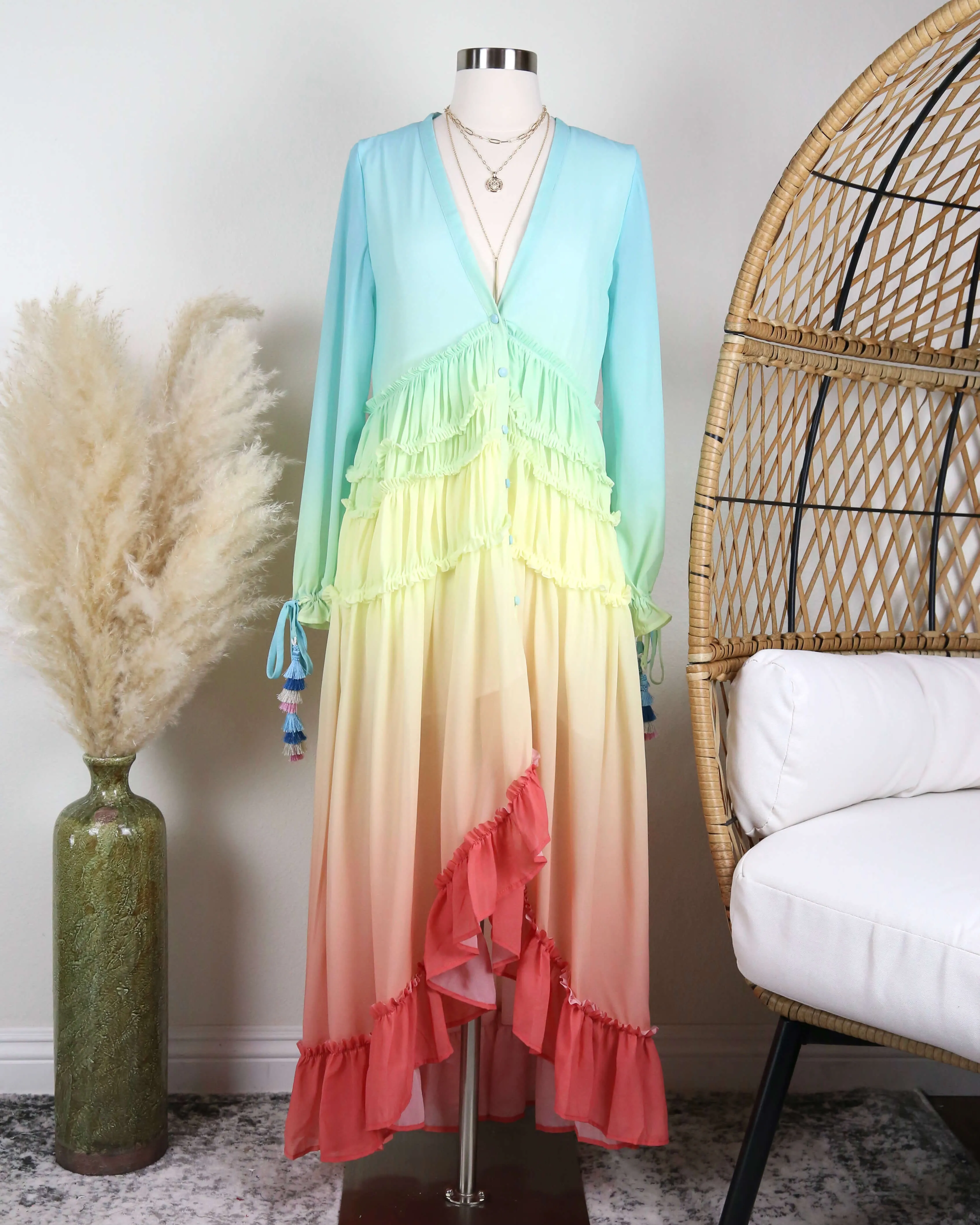 Sunset Skies Maxi Dress in More Colors