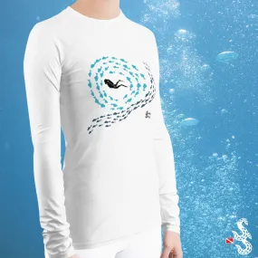 Swirly Fish Women's Rash Guard