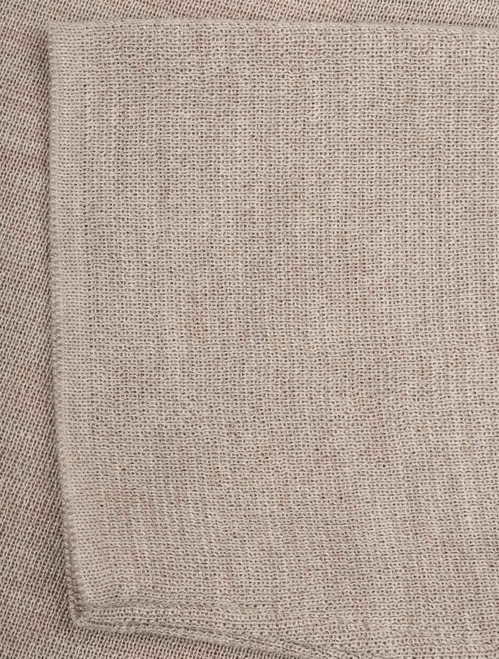 Virgin Wool 2 Button Swacket Beige