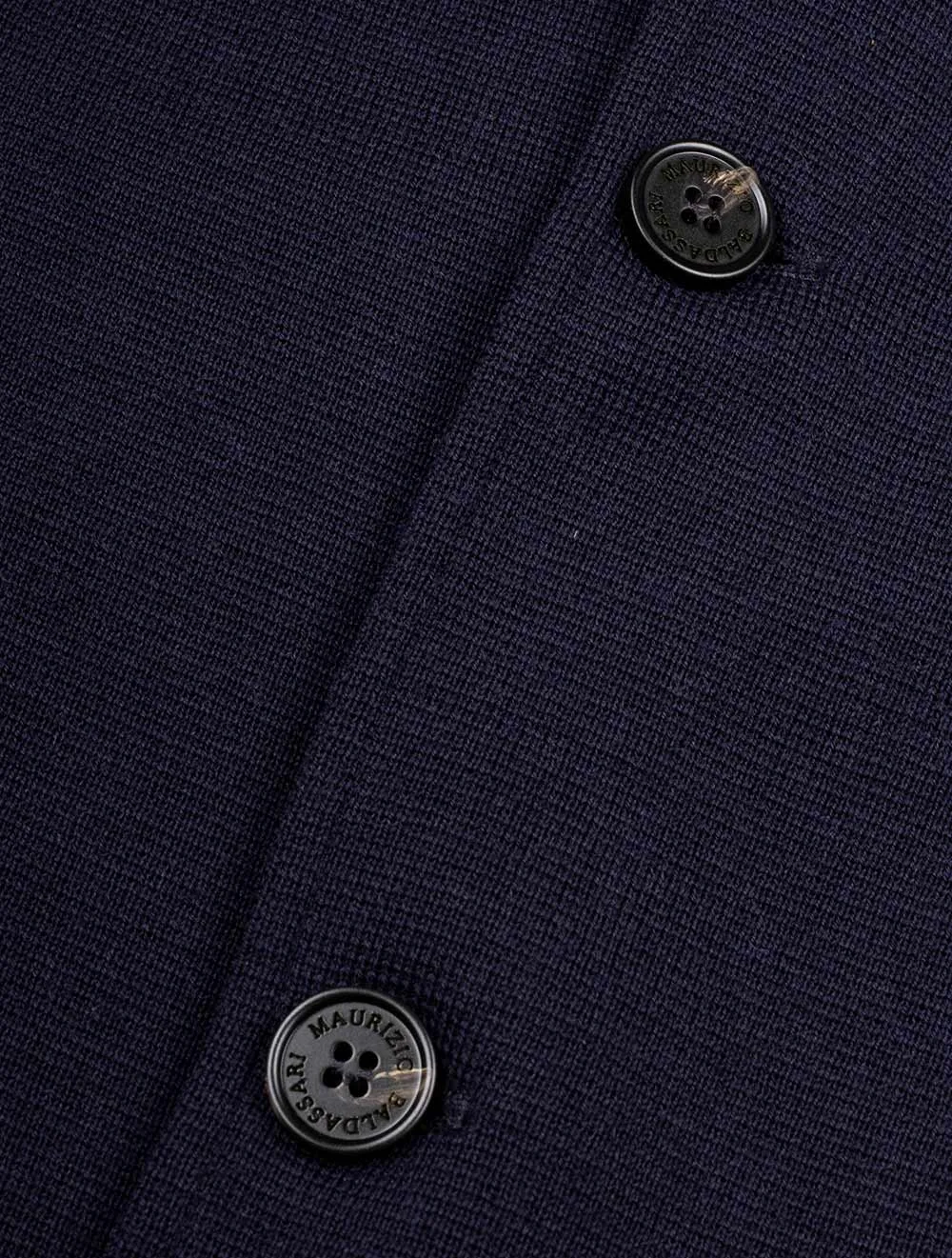 Virgin Wool 2 Button Swacket Navy