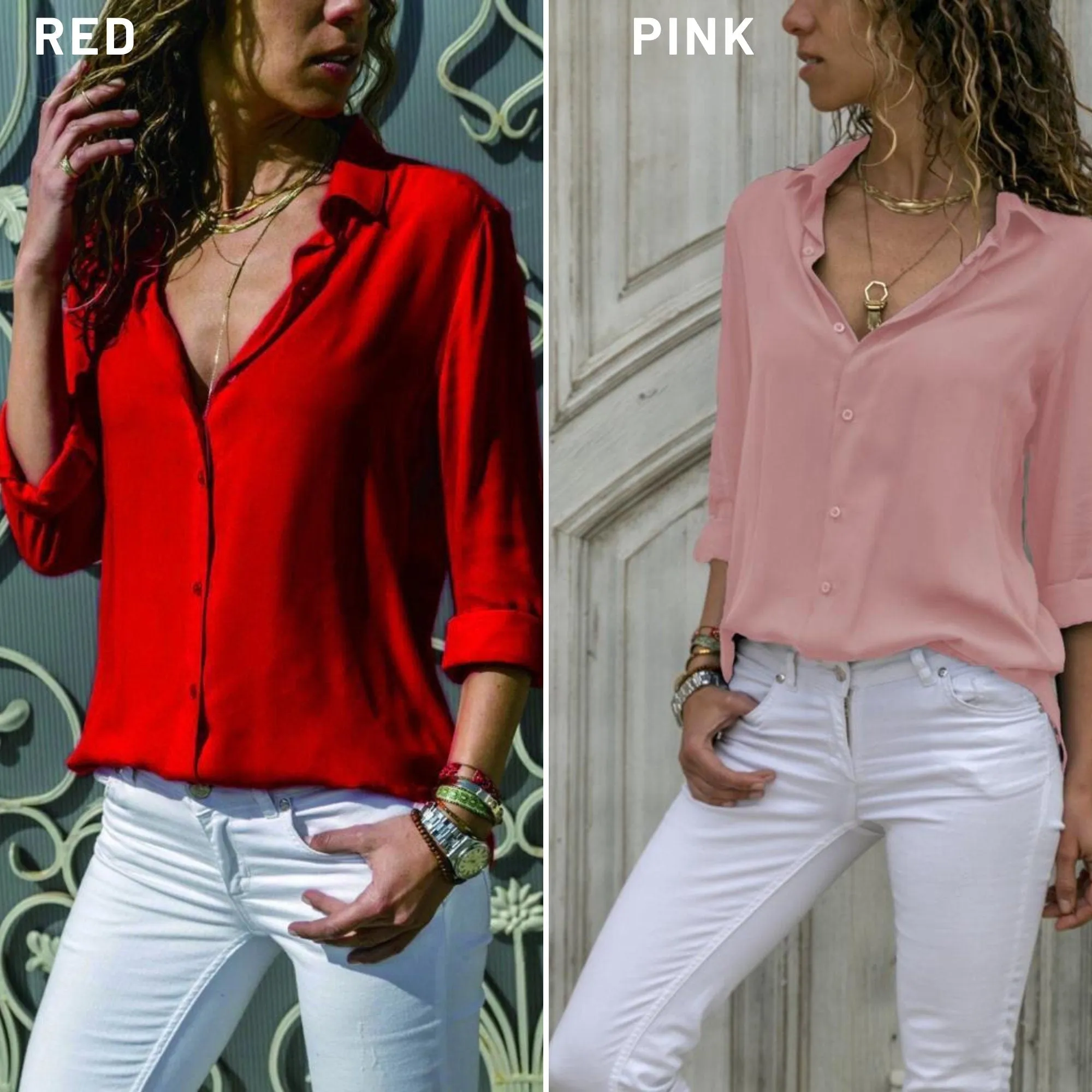 Womens Tops And Blouses, Long Sleeve Tops For Women, Button Down Shirt Women, Casual Tops For Women, Womens Blouses And Tops